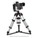 Proaim HD Mitchell Baby Camera Tripod Stand w Lever-Friction with Aluminum Spreader