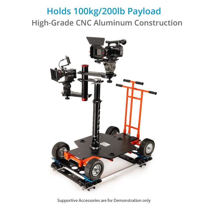 High-Low Boom Rig for Camera Dolly, Jib & Slider | Proaim