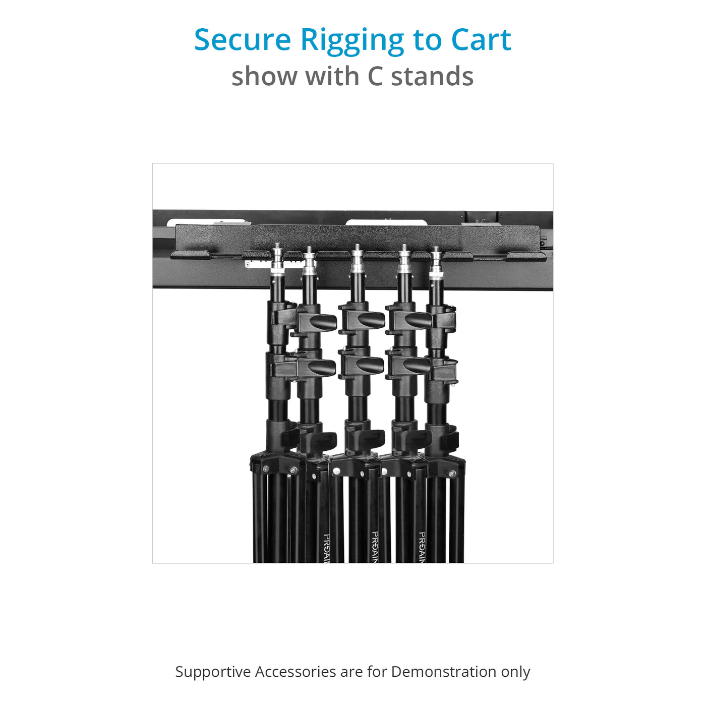 Proaim Holding Bar for Light/Cstands/Production Carts