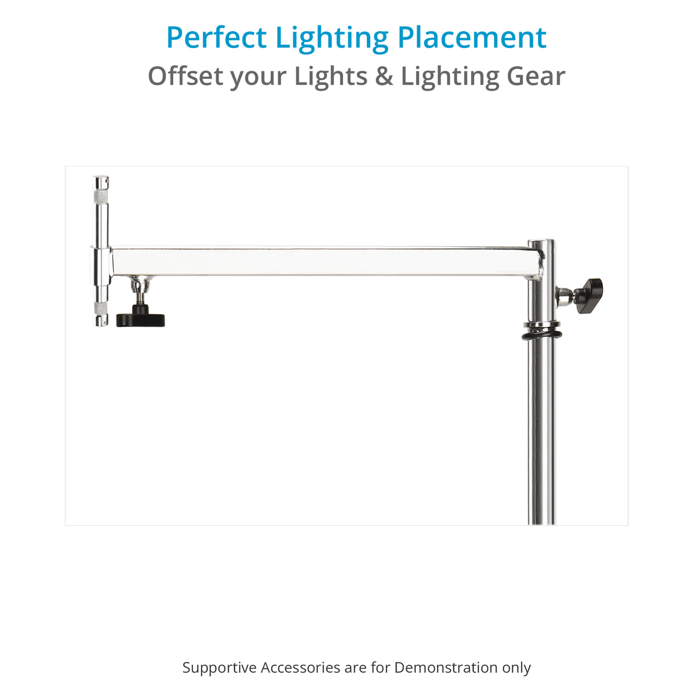 Proaim Linkon 5/8 Offset Arm with 2 Pins fr Lighting Gear
