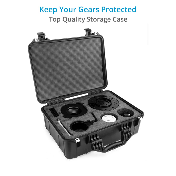Proaim Multi Adapter Kit (Mitchell &ndash; Euro/Elemac - Bowl) for Camera Rigging