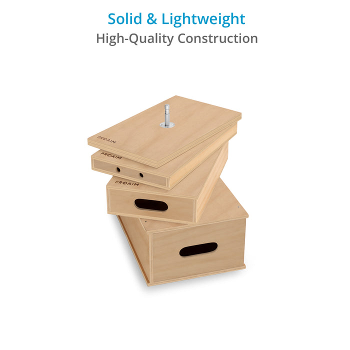 Proaim Nested Apple Box Set for Photography & Filmmaking Proaim Nested Apple Box Set for Photography & Filmmaking