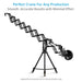 Proaim Powermatic Scissor Pro 17ft Telescopic Camera Jib Crane with Upgraded Remote Controller Kit
