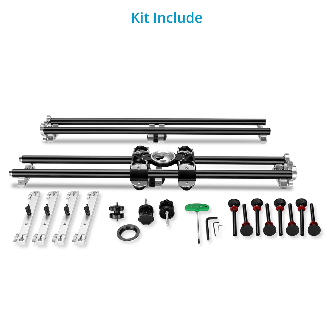 Professional 8ft Video Camera Slider for | Proaim