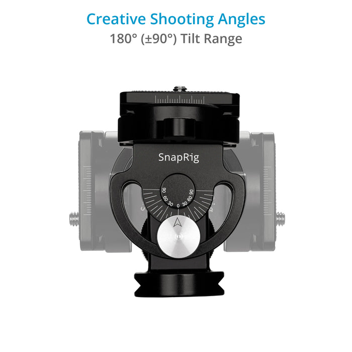 Proaim SnapRig Tilt Camera Head (Two-way) for Monopod | Arca/RRS Compatible. BH218