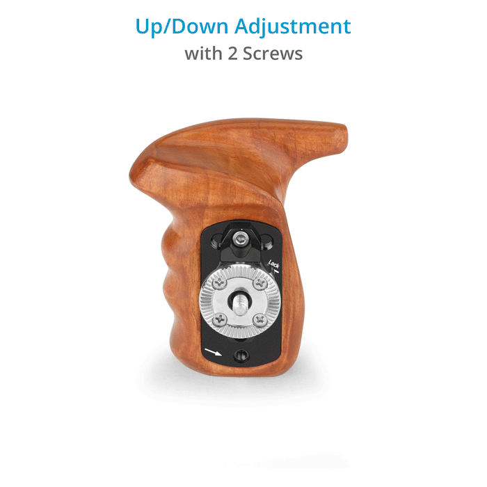 Proaim SnapRig Wooden Grip with ARRI Rosette for Camera Cages &amp; Rigs