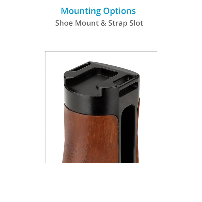 Proaim Snaprig Wood Mini Side Handle (1/4”-20 Screw Mount) WSH-01
