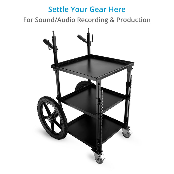 Proaim Soundchief OG Professional Sound Cart for Audio/Video Production