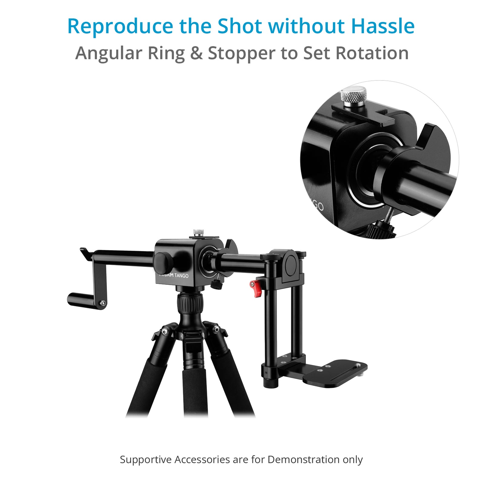 Tango 360° Camera Rotating Dutch Angle Rig | Proaim