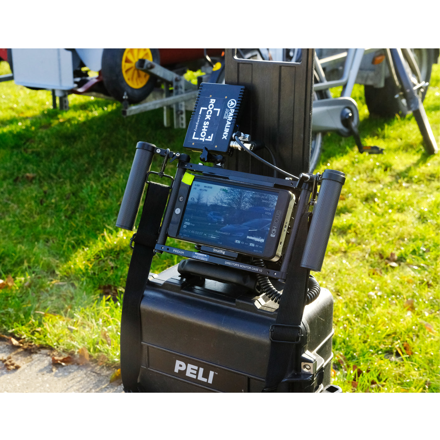 Universal 9” Camera Monitor Director Cage | Proaim