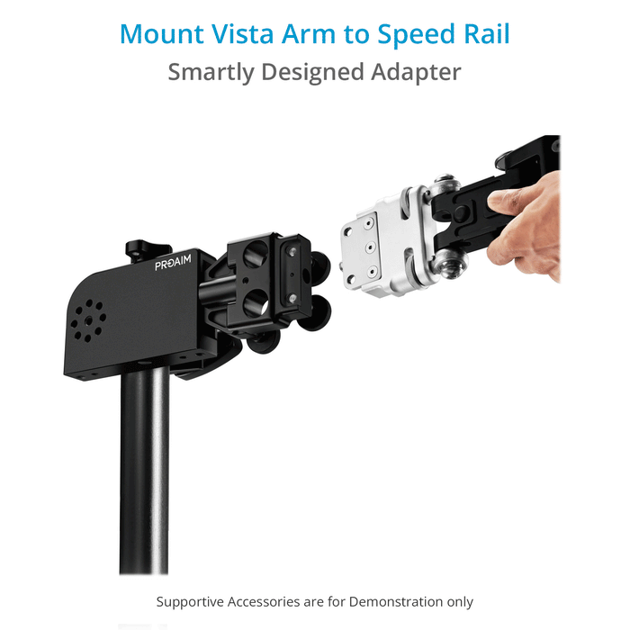 Proaim VISTA Socket Mount for Hard Mount Kit &ndash; for Proaim Vista Stabilizer Arm