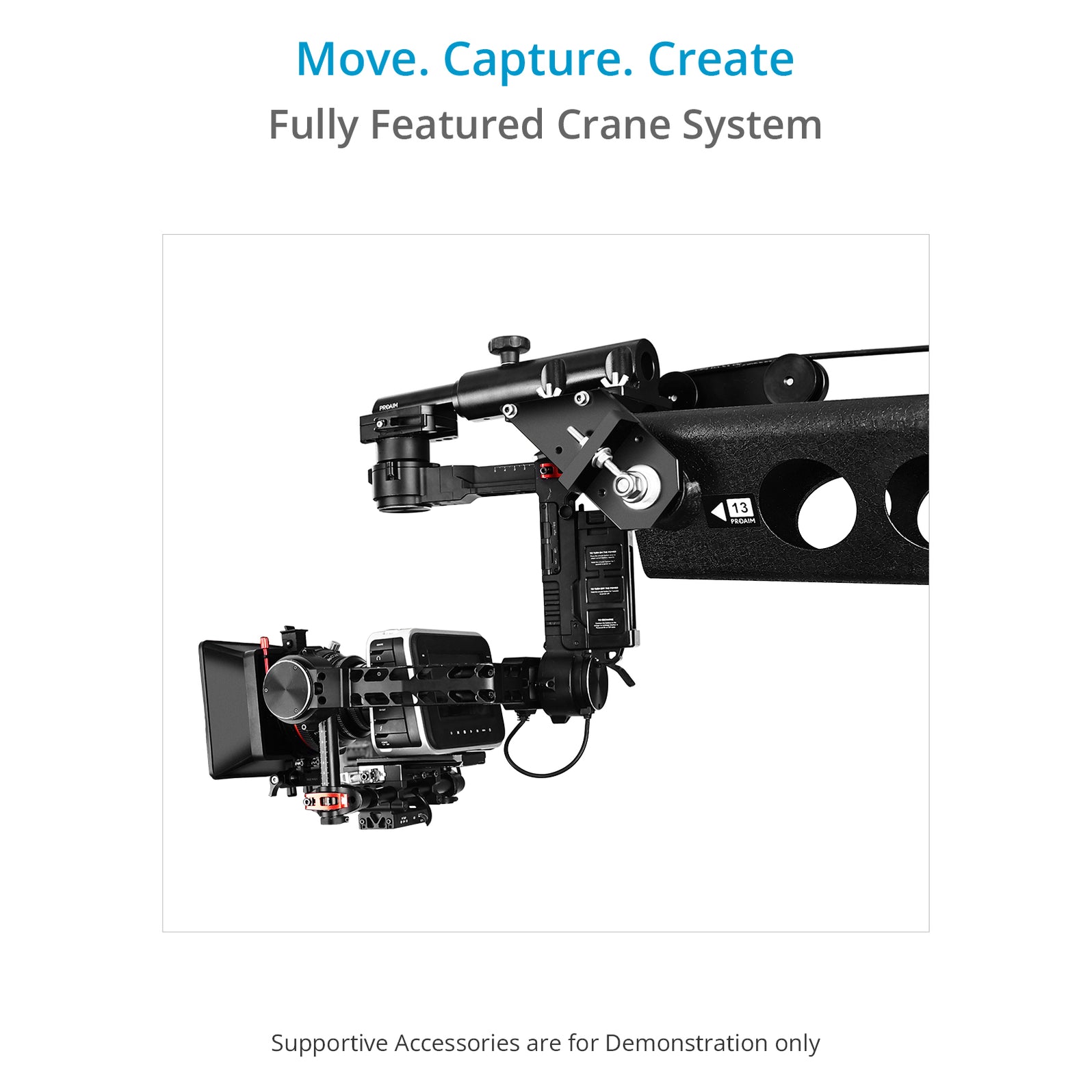 Proaim Wave9 40ft Camera Crane Base Package —