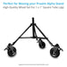 Proaim Wheels Set for Proaim Alpha Stand & 1x1" Square Leg Light Stands