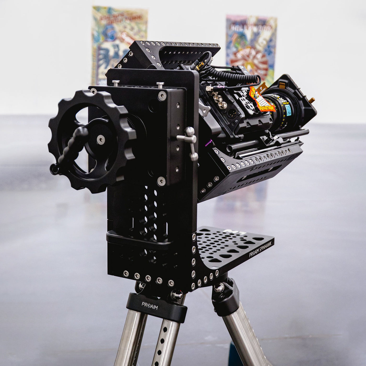 Rolling Camera Screen Proaim Spinhawk Prof. 360° Rolling Video Camera Head