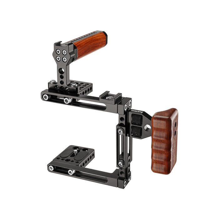 Proaim SnapRig DSLR Camera Cage - Adjustable Rig w/ Top & Side Handles. CG219