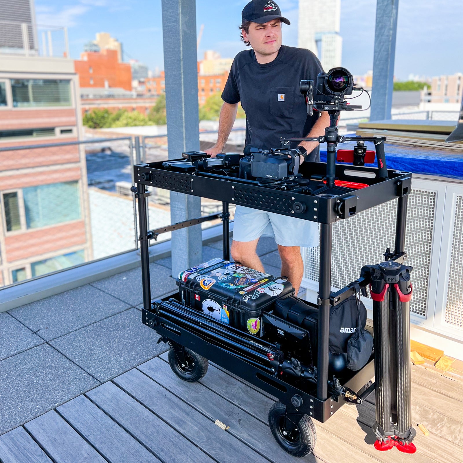 Victor V1.1 Video Production Camera Cart | Proaim